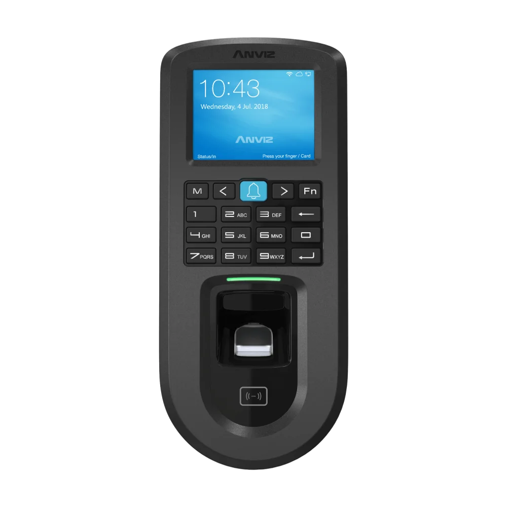 เครื่องสแกนลายนิ้วมือและบัตร Anviz VF30 Pro