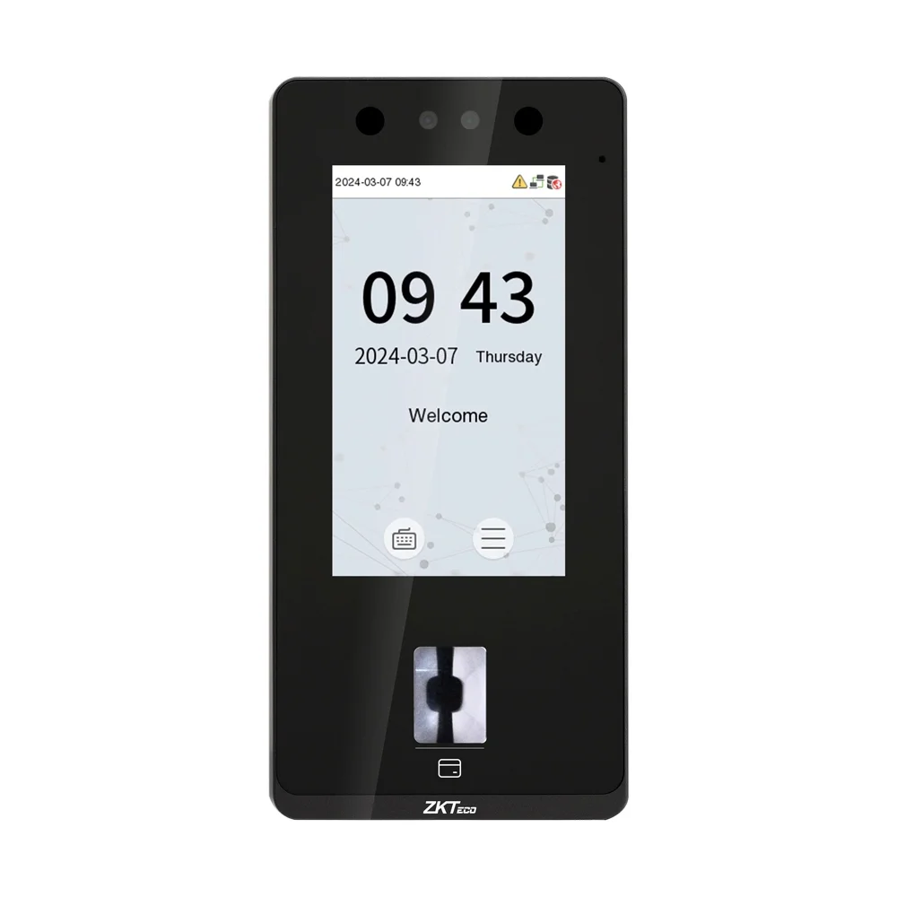 เครื่องสแกนใบหน้า นิ้วบัตร ZKTeco Senseface 4A